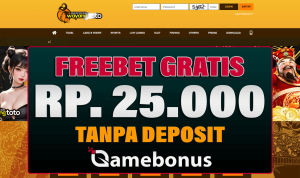 Wayangtoto Bonus Freebet 25k Gratis Tanpa Deposit